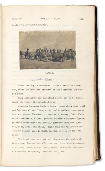 (BOLIVIA.) Constant Cordier. The Republic of Bolivia 1908: Its History and Government, Topography and Natural Resources.